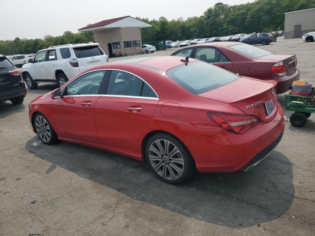  MERCEDES-BENZ CLA-CLASS 2018 Красный