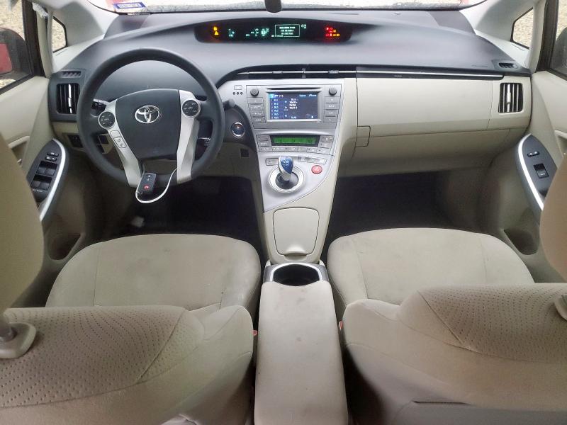  TOYOTA PRIUS 2015 Red
