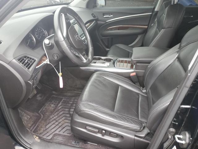  ACURA MDX 2017 Czarny