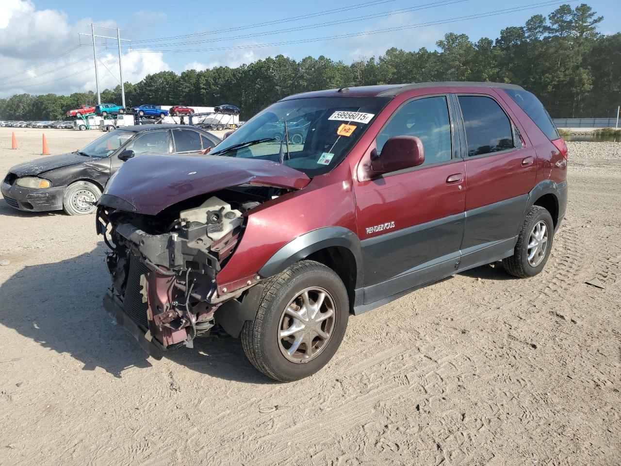 2003 Buick Rendezvous Cx للبيع في Greenwell Springs، LA - Front End