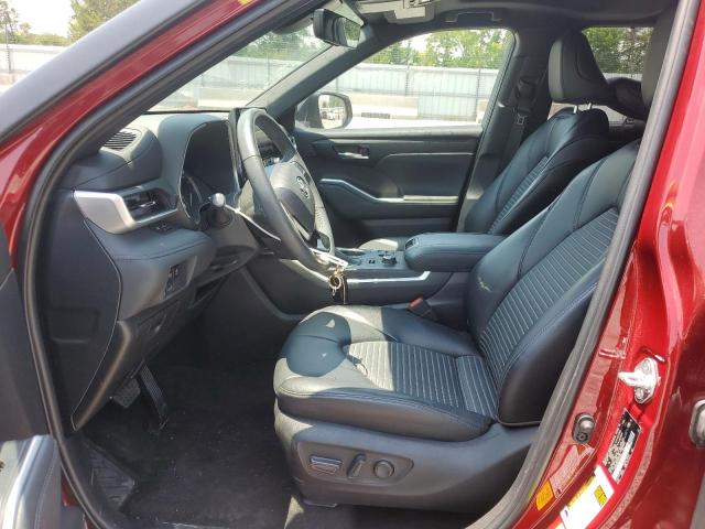  TOYOTA HIGHLANDER 2023 Czerwony