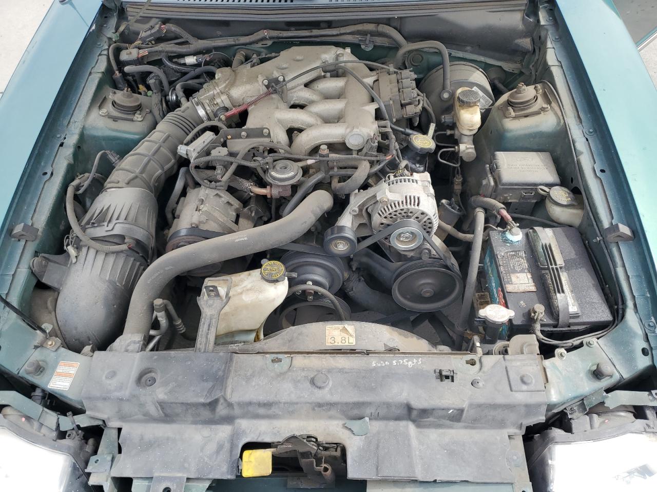 2000 Ford Mustang VIN: 1FAFP4044YF173597 Lot: 59161135