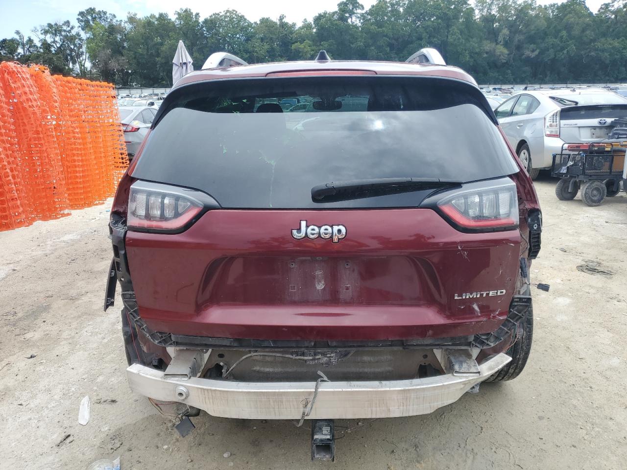 2019 Jeep Cherokee Limited VIN: 1C4PJLDB8KD185287 Lot: 62718765