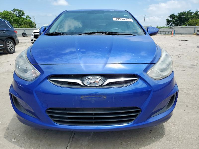 HYUNDAI ACCENT 2014 Granatowy
