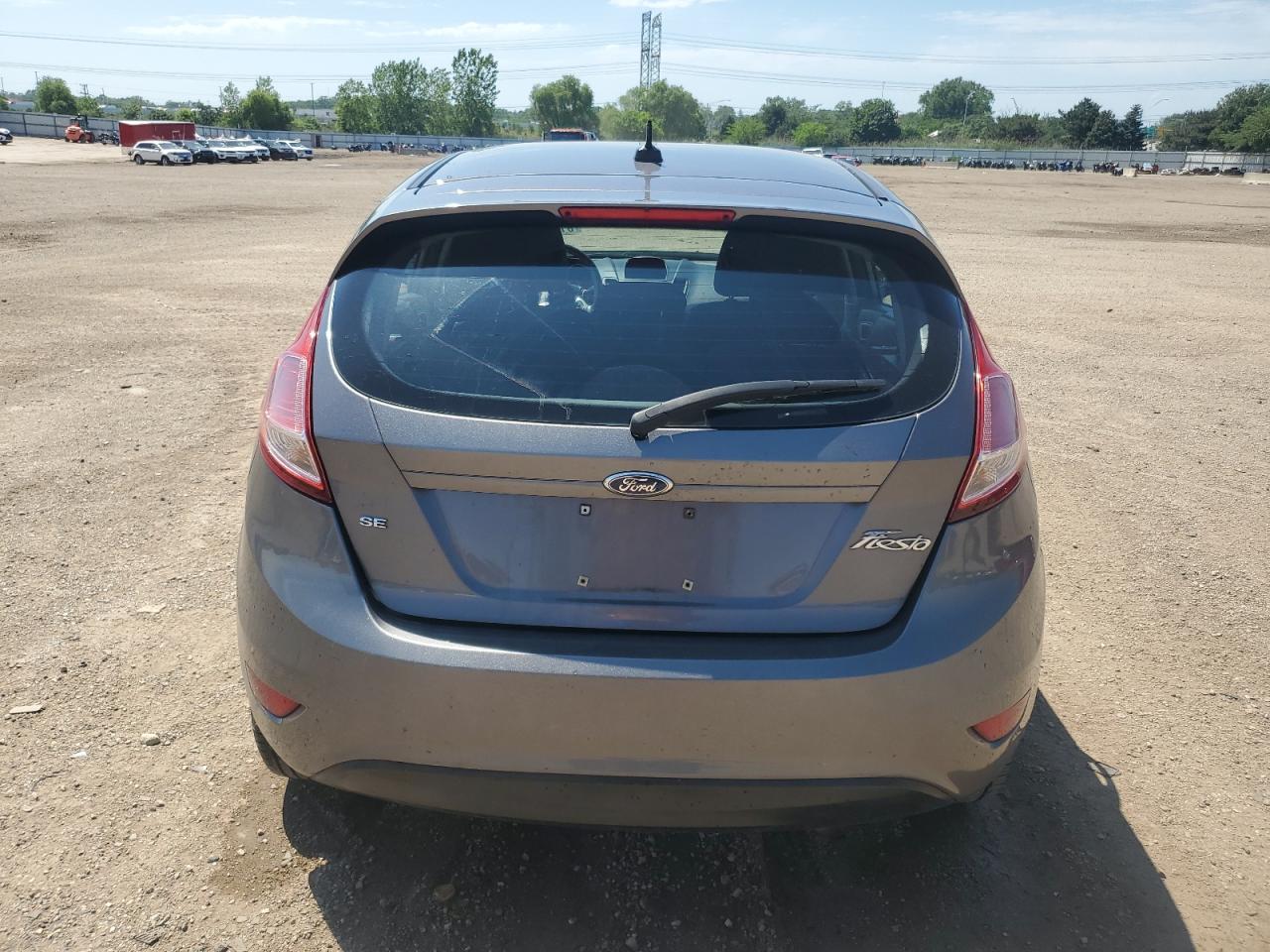 2014 Ford Fiesta Se VIN: 3FADP4EJ6EM117629 Lot: 61739095