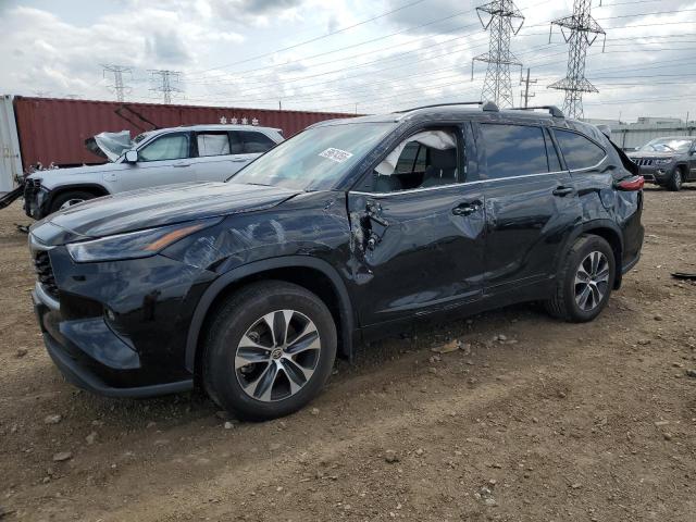  TOYOTA HIGHLANDER 2022 Черный