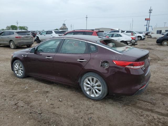  KIA OPTIMA 2018 Burgundy