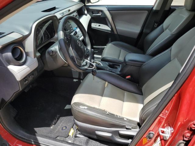  TOYOTA RAV4 2014 Czerwony