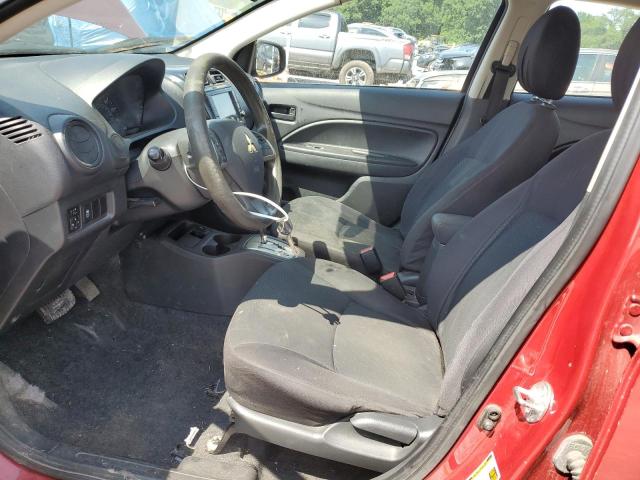  MITSUBISHI MIRAGE 2019 Red