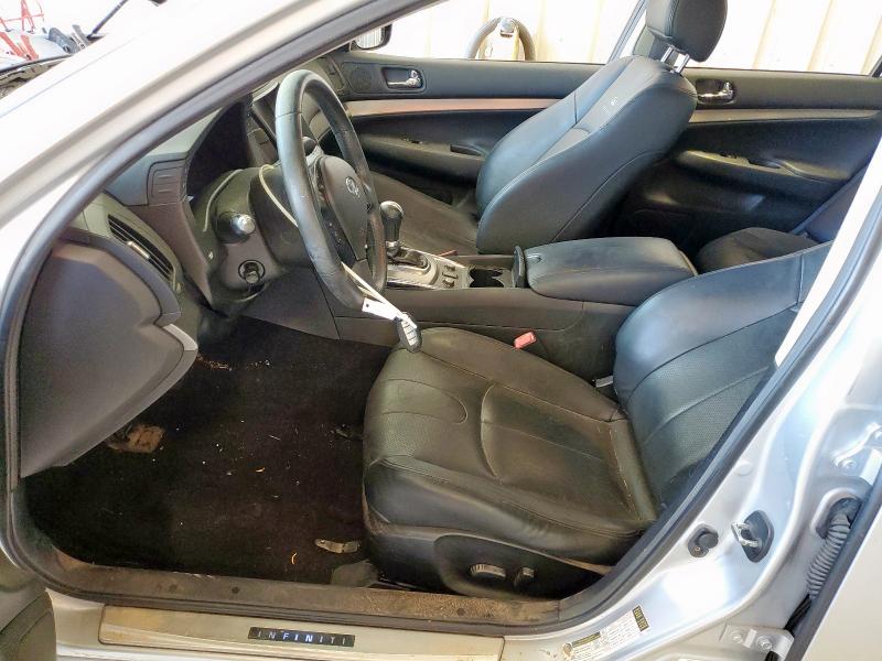  INFINITI G37 2012 Srebrny