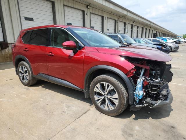  NISSAN ROGUE 2021 Czerwony