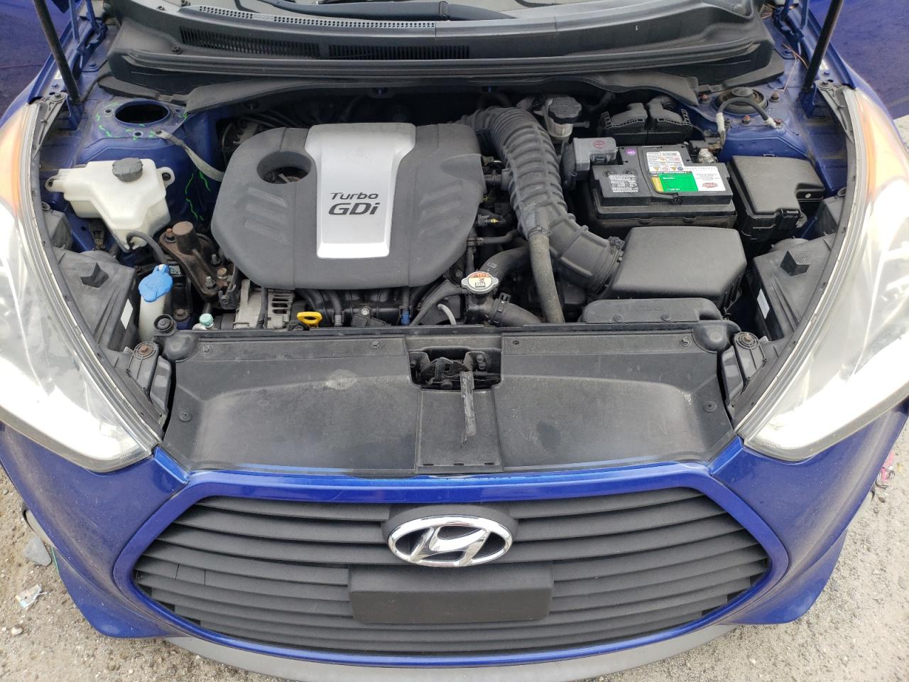 2015 Hyundai Veloster Turbo VIN: KMHTC6AE2FU216284 Lot: 62455775