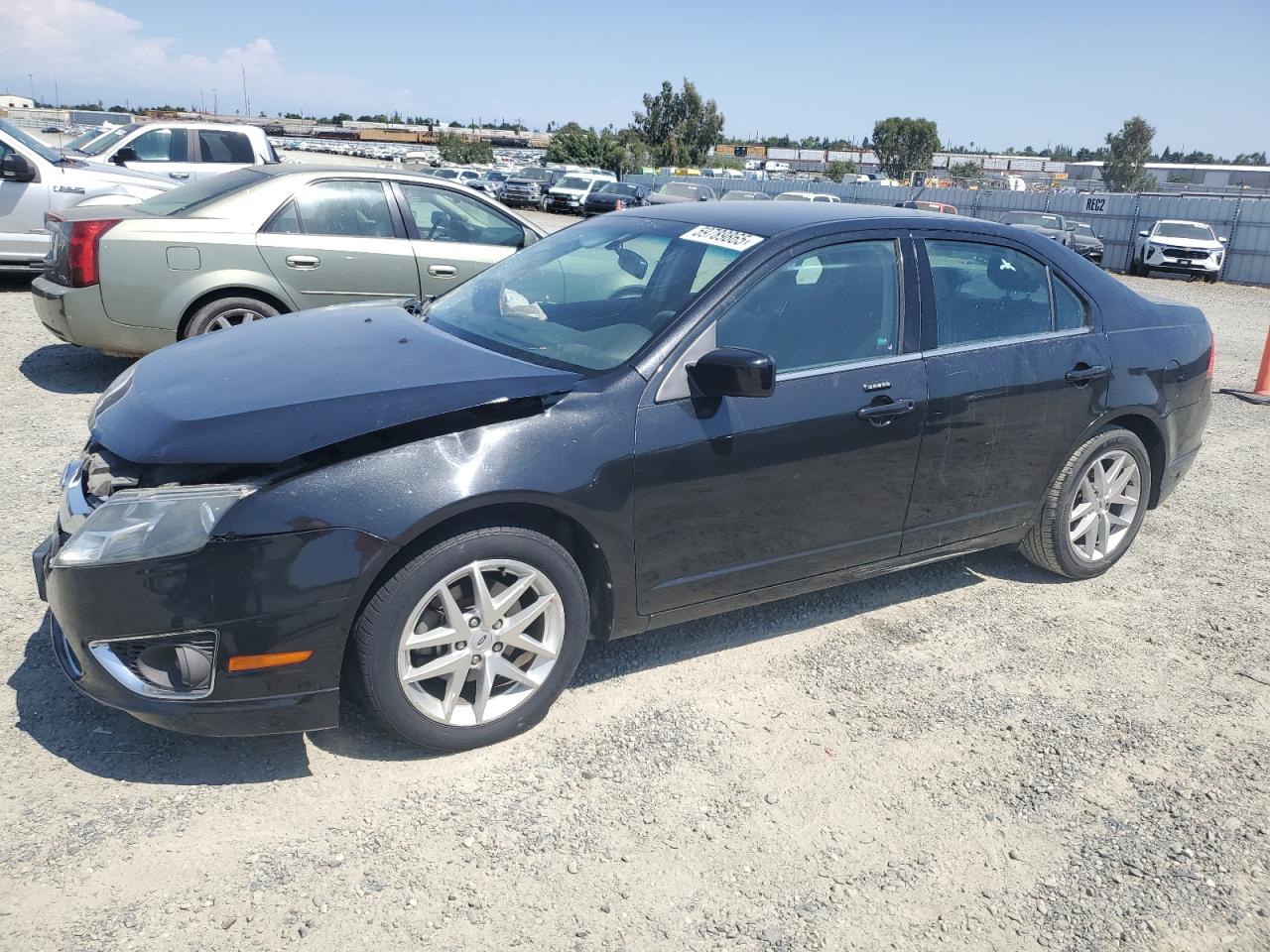 2012 Ford Fusion Sel იყიდება Antelope-ში, CA - Front End