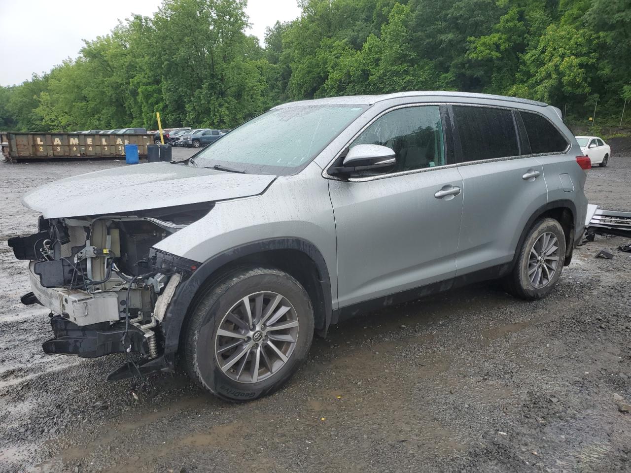 2019 Toyota Highlander Se იყიდება Marlboro-ში, NY - All Over