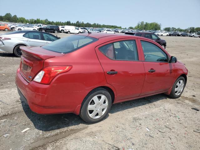  NISSAN VERSA 2015 Червоний