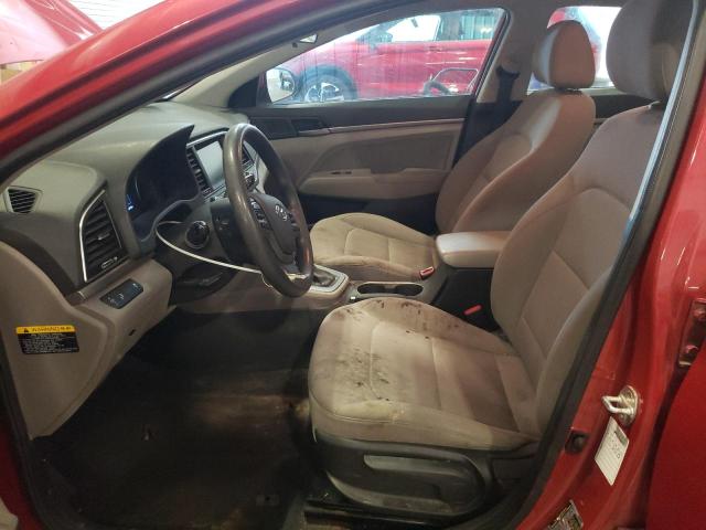  HYUNDAI ELANTRA 2018 Red