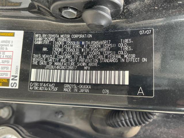 2008 TOYOTA 4RUNNER SR5  
