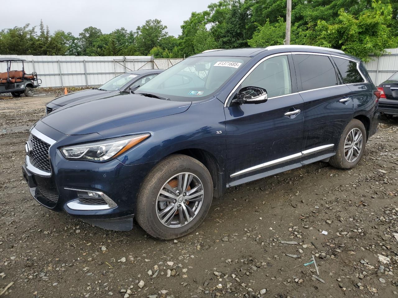 2017 Infiniti Qx60 за продажба в Windsor, NJ - Side
