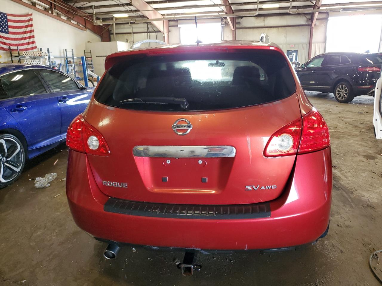 2012 Nissan Rogue S VIN: JN8AS5MV5CW351381 Lot: 61434705