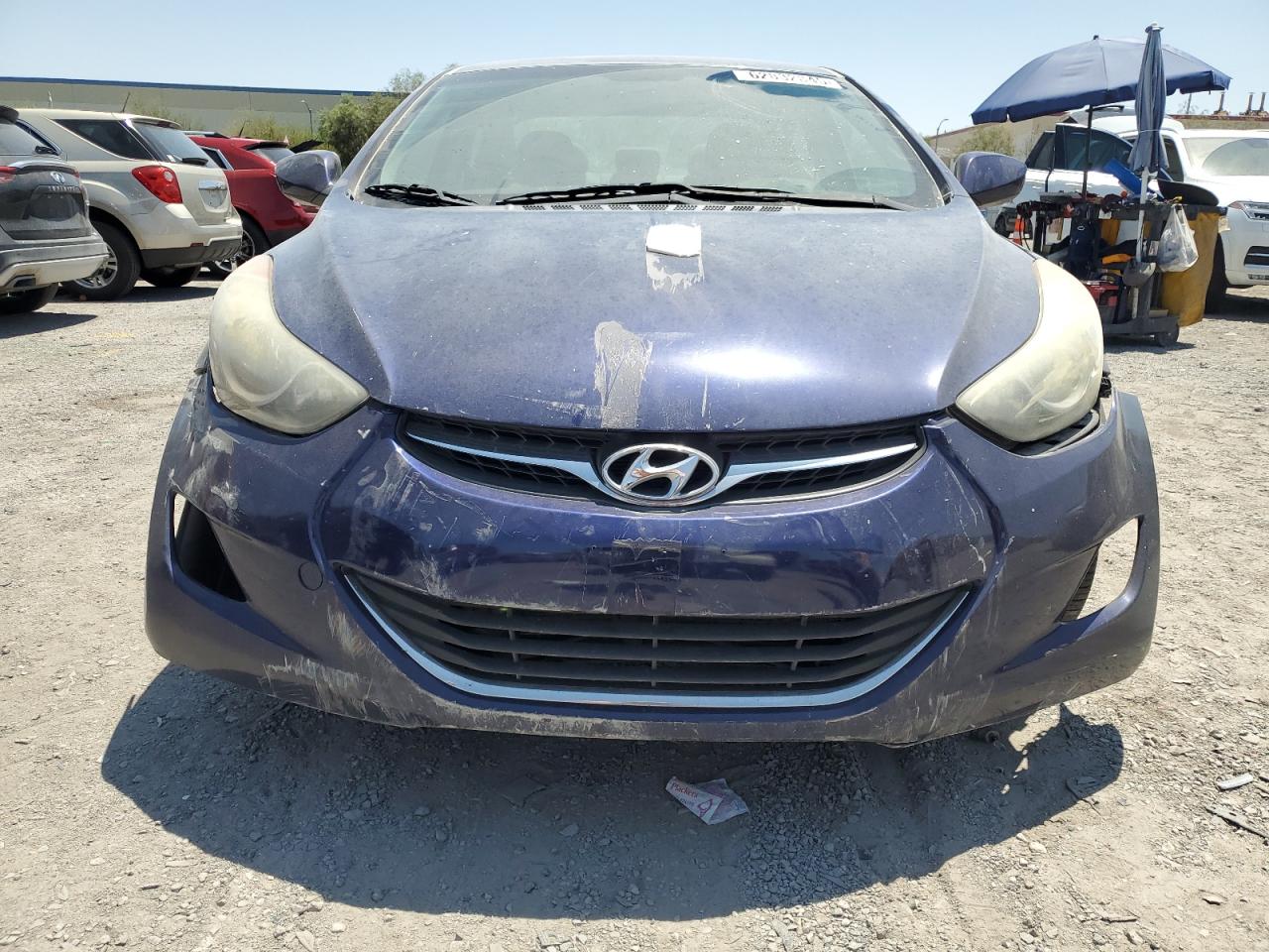 HYUNDAI ELANTRA 2013 VIN 5NPDH4AE6DH202779 zdjęcie 5