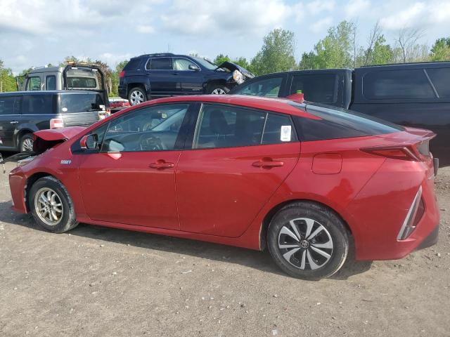  TOYOTA PRIUS 2017 Czerwony