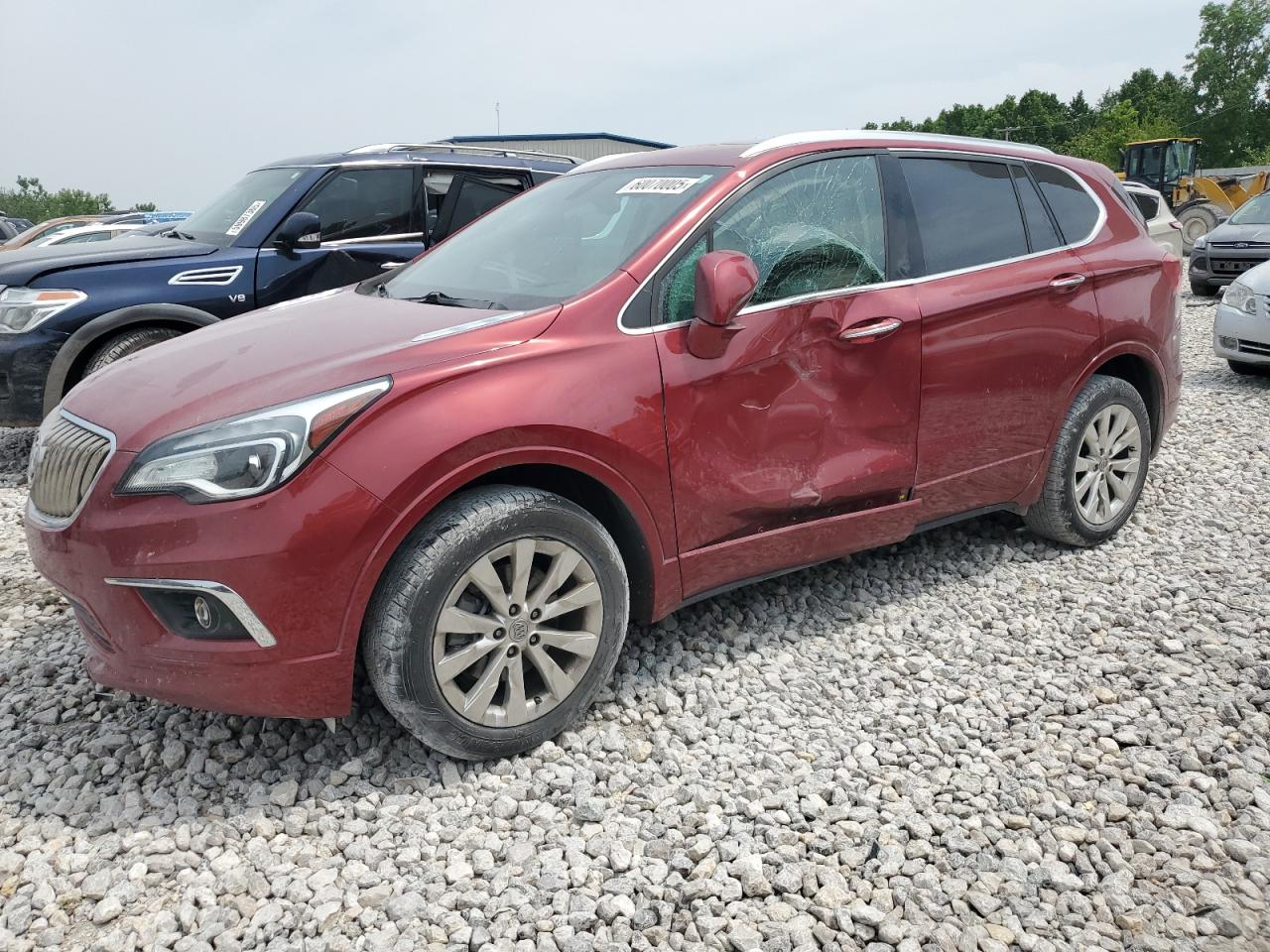 2017 Buick Envision Essence na sprzedaż w Wayland, MI - Side