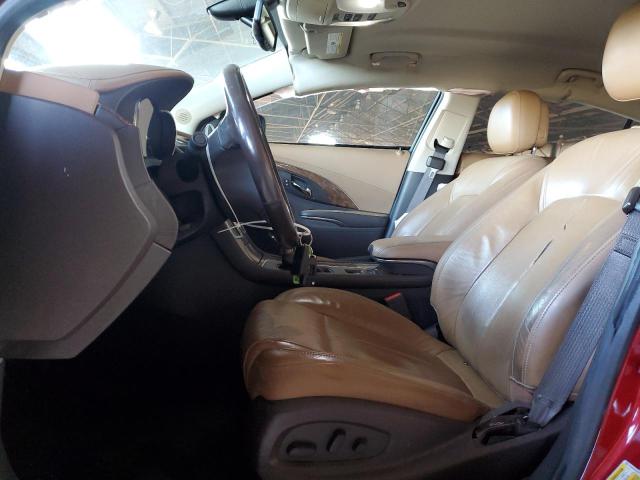 BUICK LACROSSE 2014 Czerwony