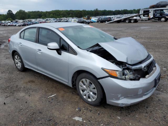 Sedans HONDA CIVIC 2012 Srebrny