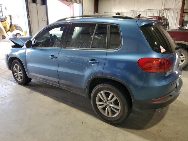 VOLKSWAGEN TIGUAN 2017 Синий