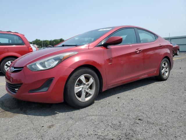  HYUNDAI ELANTRA 2014 Czerwony