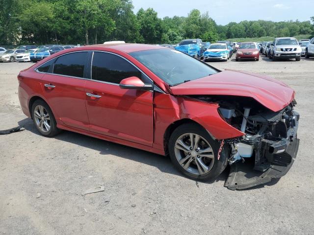  HYUNDAI SONATA 2018 Red