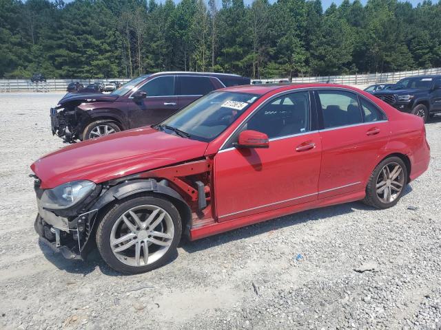 Sedans MERCEDES-BENZ C-CLASS 2014 Czerwony