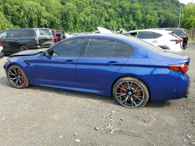  BMW M5 2022 Blue