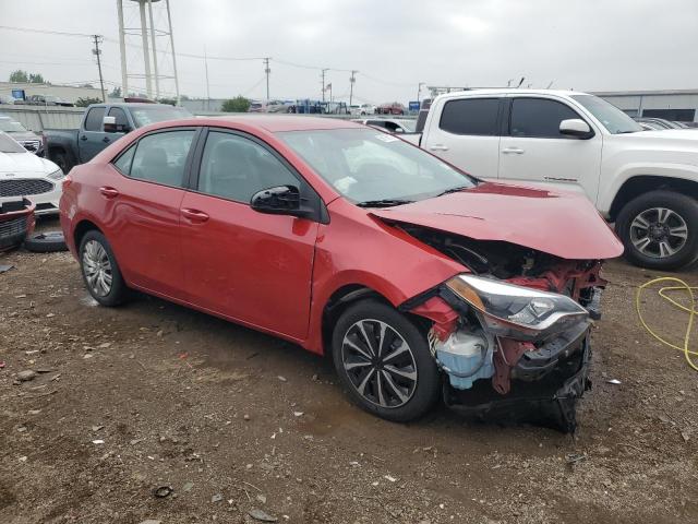  TOYOTA COROLLA 2014 Czerwony