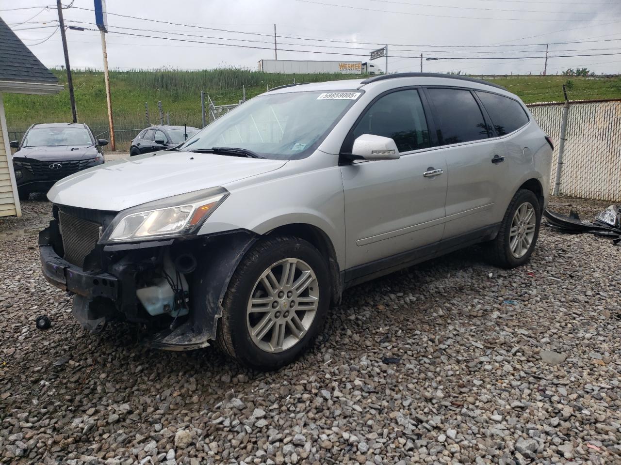 2015 Chevrolet Traverse Lt en Venta en Northfield, OH - Front End