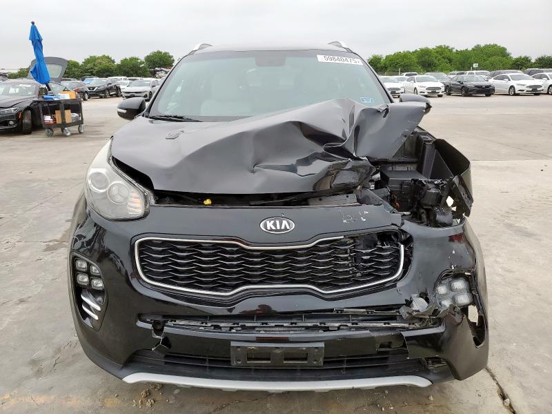  KIA SPORTAGE 2018 Черный