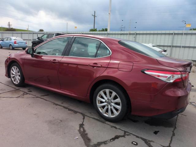  TOYOTA CAMRY 2018 Burgundy