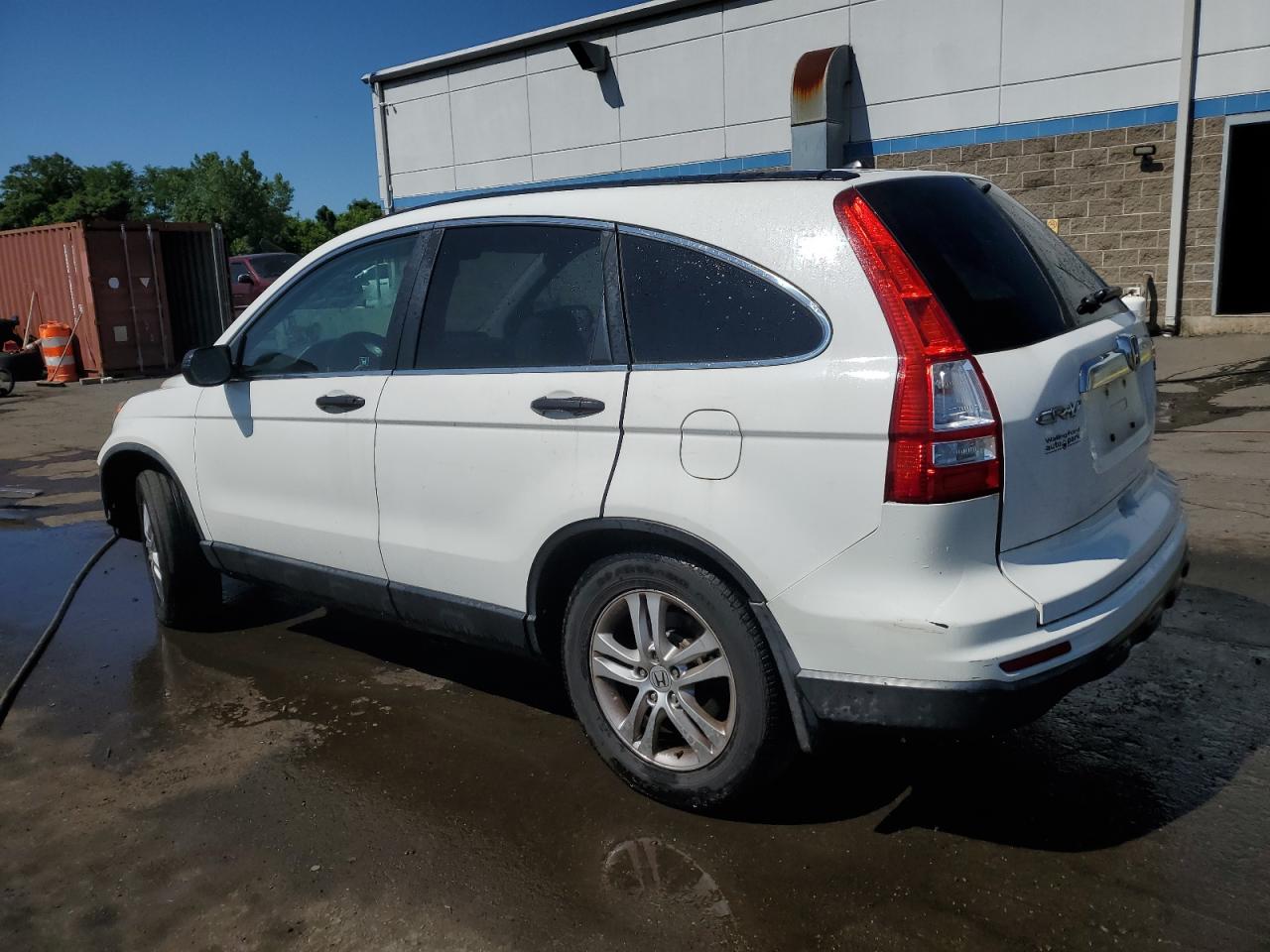 2010 Honda Cr-V Ex white null gas 5J6RE4H50AL033039 photo #3