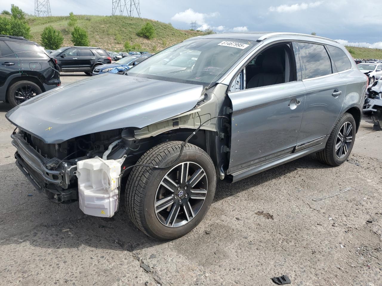 2017 Volvo Xc60 T5 Dynamic   de vânzare în Littleton, CO - Front End