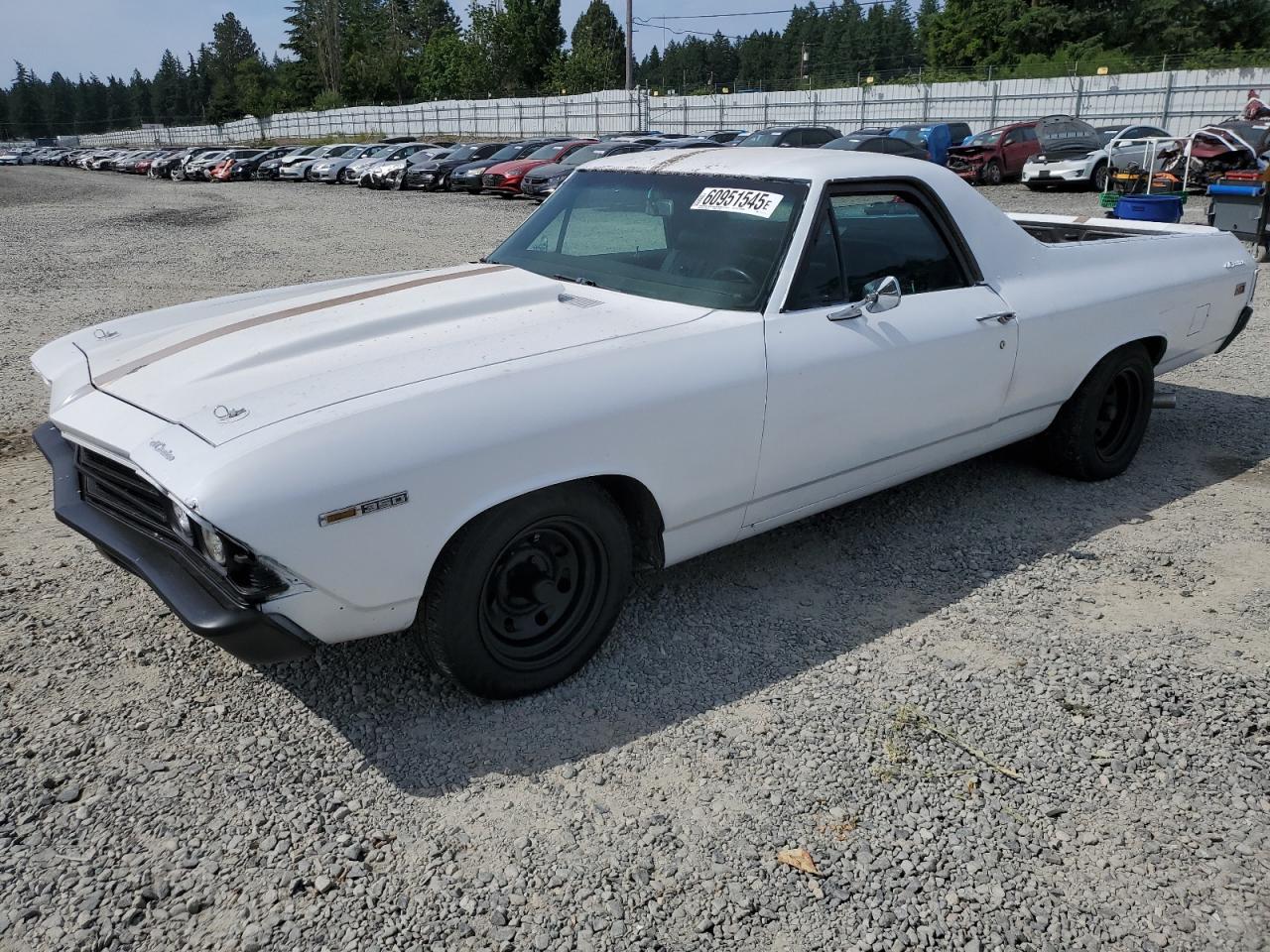 1969 Chevrolet El Camino იყიდება Graham-ში, WA - Top/Roof