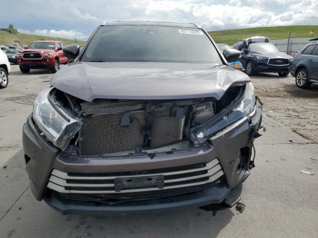  TOYOTA HIGHLANDER 2019 Серый