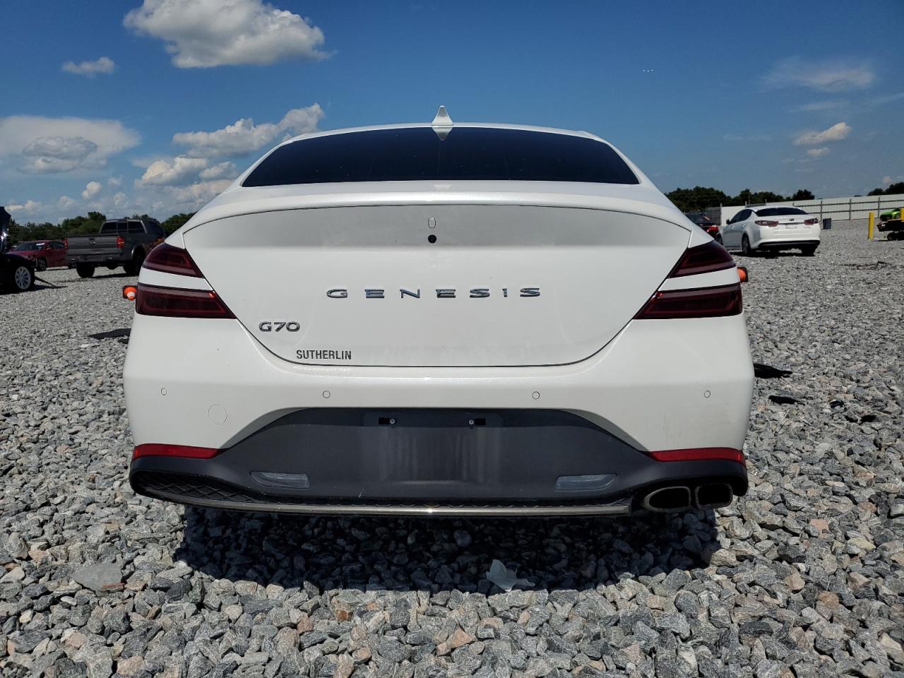 2023 Genesis G70 Base VIN: KMTG34TA2PU108285 Lot: 62463775
