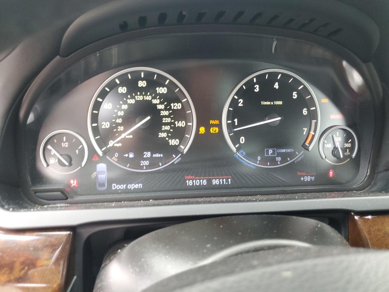 2013 BMW 750 I VIN: WBAYA8C58DC996865 Lot: 62335515