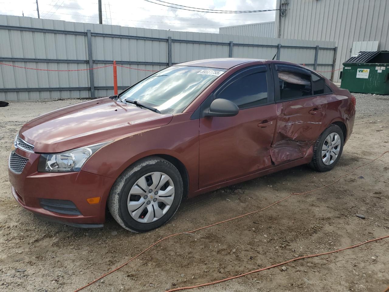 2013 Chevrolet Cruze Ls for Sale in Jacksonville, FL - Side