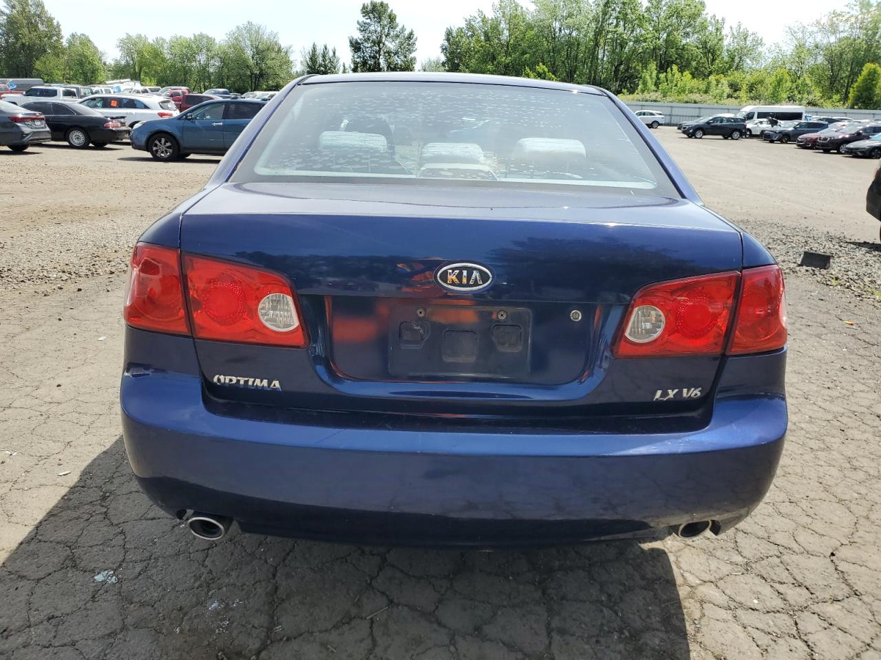 2006 Kia Optima Lx VIN: KNAGE124165030252 Lot: 60097405