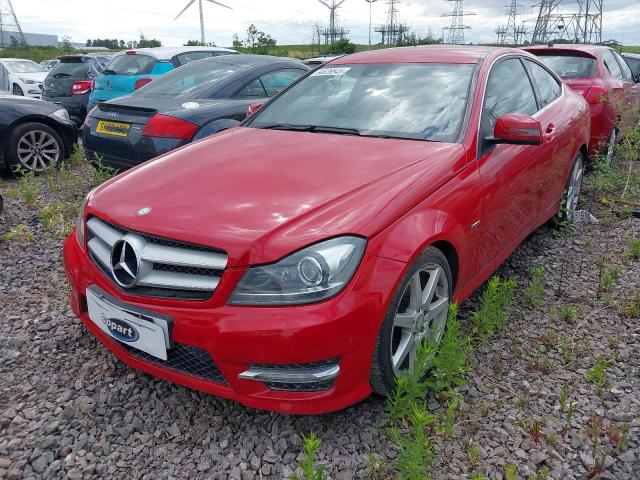 2012 MERCEDES BENZ C220 AMG S for sale at Copart BRISTOL