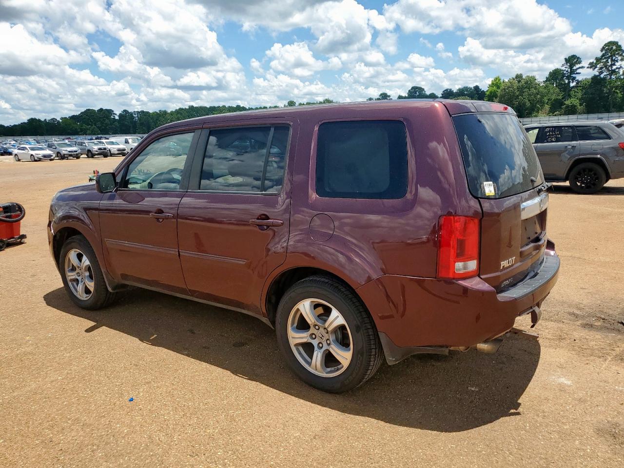 HONDA PILOT 2012 VIN 5FNYF3H50CB027398 фото 2
