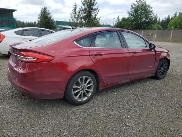  FORD FUSION 2017 Czerwony