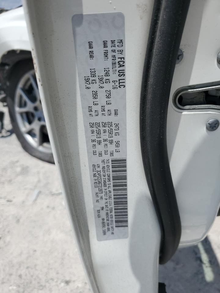 2016 Dodge Journey R/T VIN: 3C4PDCEG0GT212873 Lot: 62488285