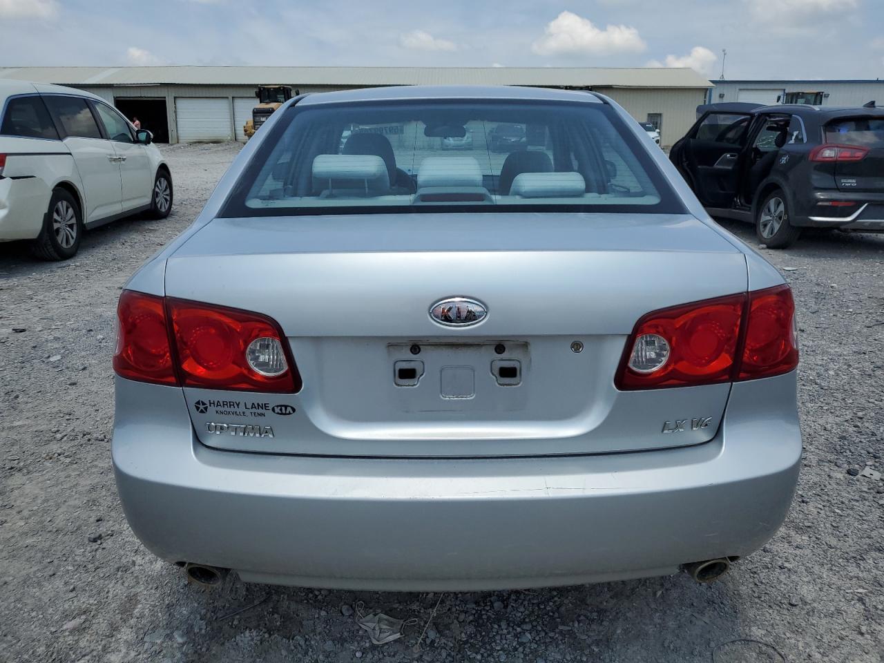 2006 Kia Optima Lx VIN: KNAGE124565037429 Lot: 59799785
